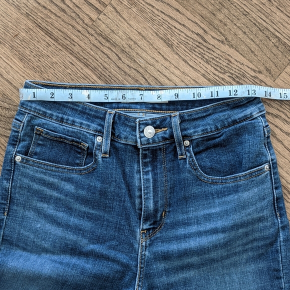 Levi's Size 27x30 Jeans 721 High Rise Skinny Jeans - Picture 8 of 11